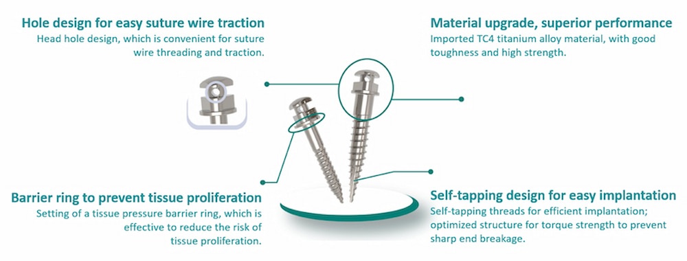 Mini Orthodontic Implant Screw